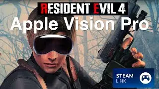 Triple A Games on Apple Vision Pro with Steam Link!