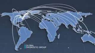 3D World Map Line - After Effects Template