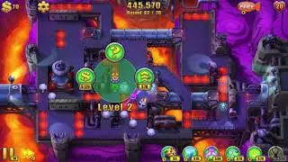 [Fieldrunners 2] End of Doom Heroic perfect + $401 left! (No sell, No items, No airstrike)