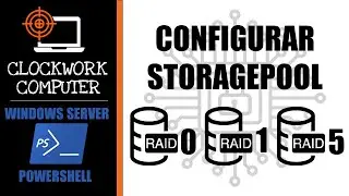 ⚡POWERSHELL⚡ Configurar STORAGE POOL en WINDOWS SERVER 2022