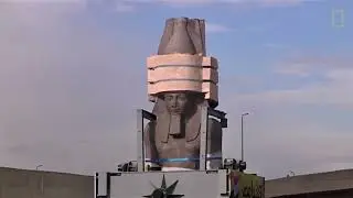 نقل تمثال رمسيس الثاني  !!!  #مصر #اكسبلور #nilelegacy #history #ancientegypt #egypt 