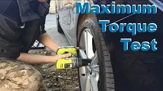 Ryobi and Bosch Drill drive Maximum Torque Test