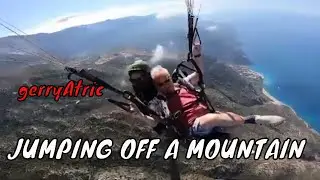 JUMPING OFF A MOUNTAIN, GERRY ATRIC
