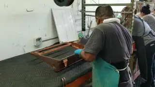 Part preparation before chrome plating