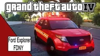 GTA 4 Ford Explorer FDNY