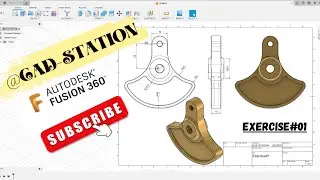 Fusion 360 Modeling for Beginners | Fusion 360 Practice Exercises-01