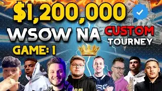 *NEW* $1,200,000 Warzone WSOW Stage 1 North America Custom Tournament!  Final Game: 1