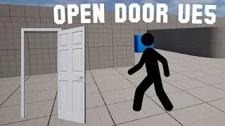 How to Open a Door In UE5
