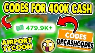 ALL *NEW* ROBLOX AIRPORT TYCOON CODES FOR CASH ✈ SEPTEMBER 2020 CODES IN AIRPORT TYCOON