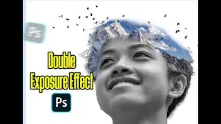 How To Create Double Exposure Effect In Photoshop || Photoshop Tutorial