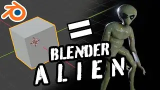 ALIEN SCI-FI - BLENDER 2.8 - MODDELING