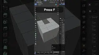 How to Create Bridge Faces _ Blender Tutorial 