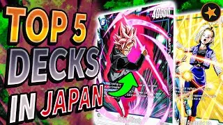 TOP 5 Winning Decks in Japan Right Now | Fusion World Meta