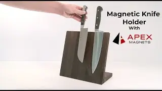 DIY: Magnetic Knife Holder
