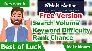 Increase App Ranking in Google Play - MobileAction Free Plan ASO/ASA
