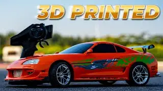 How To Make Fast and Furious Toyota Supra Rc Car - 3D Printed Remote Controlled Car