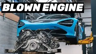 McLaren 720S Engine BLOWS UP! Shocking Breakdown Caught on Camera!
