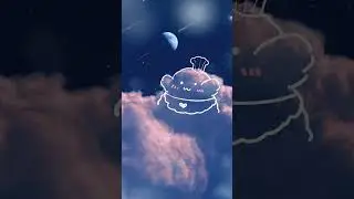 black cloud at night