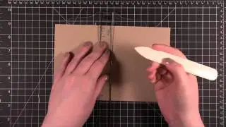 Card Making and Paper Crafting How To! Scoring Card Stock