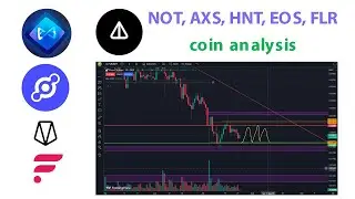 Анализ монет NOT AXS HNT EOS FLR