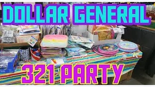 Dollar General 321 🥳 Party Clearance  NEW Markdowns, 25% off #shopwithme