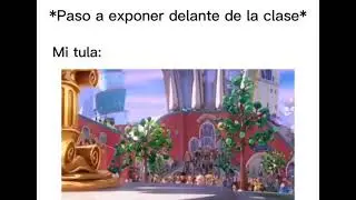 *Paso a exponer delante de la clase* mi tula: