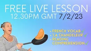 French reading comprehension skills & more - FREE Full Lesson!