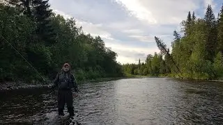 В поисках хариуса. река Крив, река Сосьва