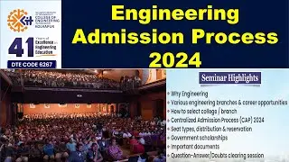 Centralized Admission Process (CAP) 2024 | What after #mhtcet results | #KIT_College_Kolhapur