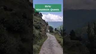 Mountain Queen Hrtc Bus, Himbus #himbus #hrtc #hrtcvideo #bus #himachaltransport #lifelineofhimachal