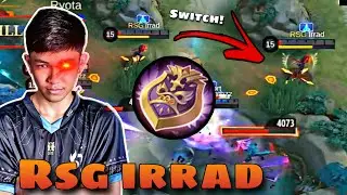 WTF!! IRRAD SURVIVE AFTER STEALING THE LORD! FAST ITEM SWITCH! Rsg vs Onic
