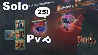 Albion online Solo PvP|25 OVERPOWERED?