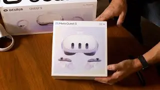 Quest 3 Unboxing and First Impressions Playing VR Golf 🏌️‍♂️