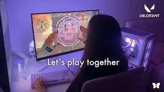 chill VALORANT on a cozy Friday night 🎮 | aesthetic setup ♡ gameplay, asmr keyboard 🎧️ sleep therapy