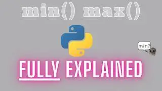 Python min max Function - Fully Explained