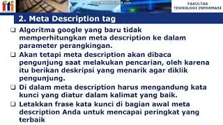 Materi SEO Cyberpreneurship Pertemuan 6 (Part 2)