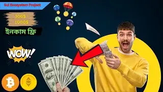 Sui Ecosystem Project||  300$ - 1000$ income  ফ্রি অফার || #bkashpayment #binance