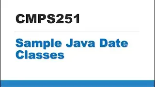 Java Date Classes LocalDate LocalTime LocalDateTime