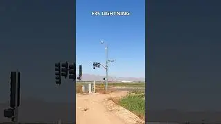 F35 LOW APPROACH BEFORE LANDING #f35lightning #fighterjets #shorts