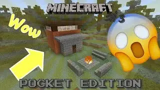 Finally Finished My CAMPING Site!!!!!(But..... Still Not Done With the Basement😟)|Minecraft Pocket