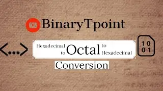 hexadecimal to Octal and octal to hexadecimal conversion