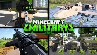 20 Best Military Minecraft Mods in 2025 !