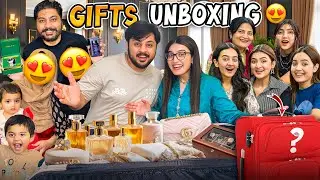 USA SY SAB K LEA SPECIAL GIFTS 😍🎁 | Gifts Py Sab Ki Larai Hogai 😅 | Areeb Ko Mystery Box Nahe Mila😂