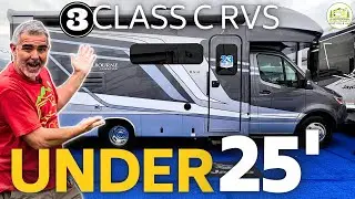 3 Compact Class C Motorhomes Under 25'