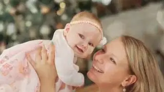 Доченьке 6 месяцев, 6 monthes, семейная фотосессия, первый капкейк