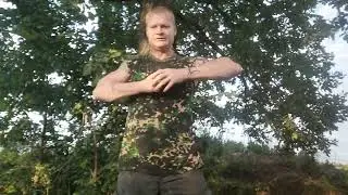 два прутка 6 на 200. голые руки