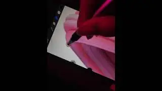 Floral 3D Lettering done on Adobe Fresco & Procreate Pocket| Inspired by Nebenzu #shorts #digitalart