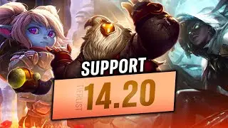 14.20 Support Tier List/Meta Analysis - League of Legends