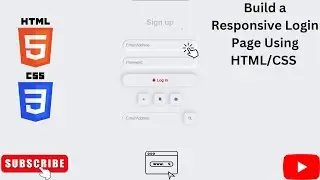 Build a Responsive Login Page Using HTML/CSS (SCSS): Step-by-Step Tutorial