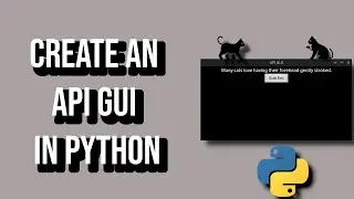 Lets Create An API GUI In Python